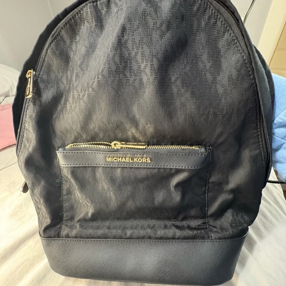 Michael Kors Black Backpack
